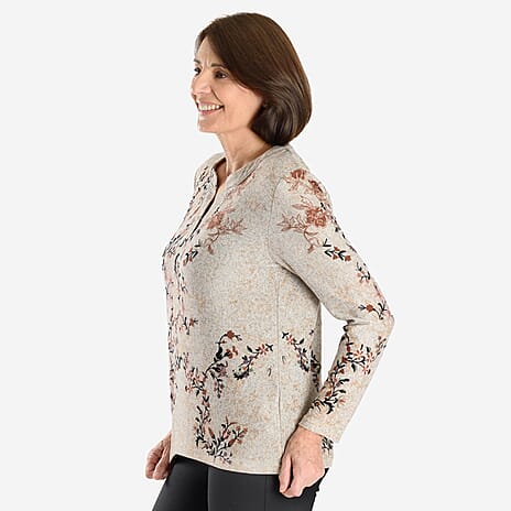 Sugar Crisp  Blouse - Brown