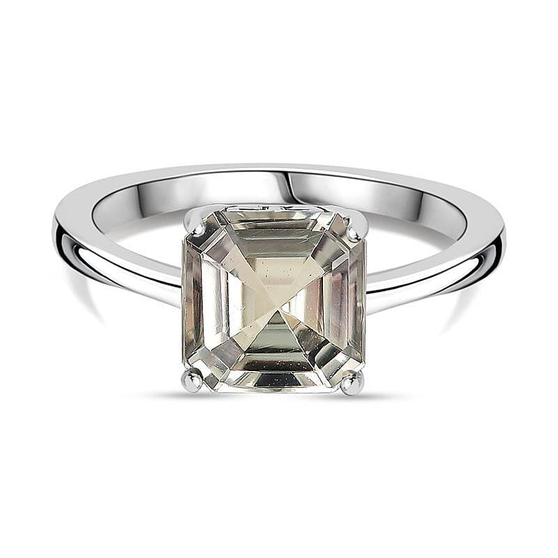 Tony Diniz Collection - RHAPSODY 950 Platinum AAAA Turkizite Solitaire Ring 2.88 Ct