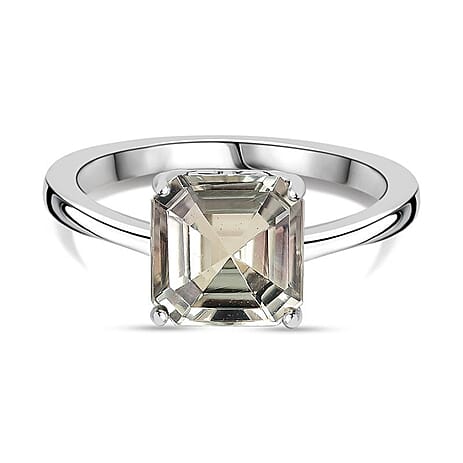 Tony Diniz Collection - RHAPSODY 950 Platinum AAAA Turkizite Solitaire Ring 2.88 Ct