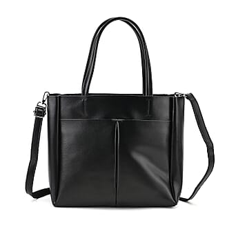 https://tjcuk.sirv.com/Products/79/8/7987987/Leather-Patterned-Tote-Bag-Size-31x13x27-cm-Black-Brown_7987987.jpg?w=342&h=342