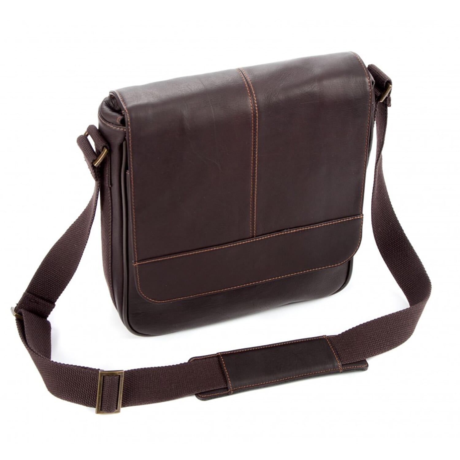 Falcon Colombian Leather 10.1 Satchel  - Brown