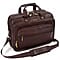 Falcon Colombian Leather 15.6 Inch Laptop Briefcase - Brown