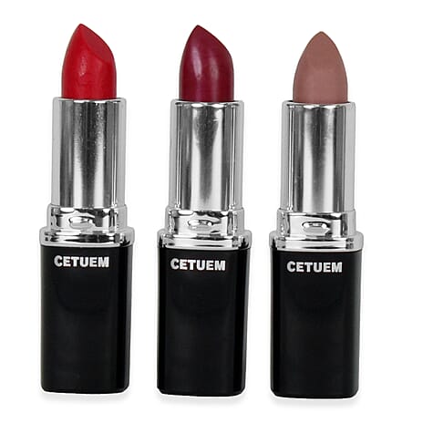 Cetuem Classic Lipstick Trio Bundle (Incl. Shade No. 9,103,74)