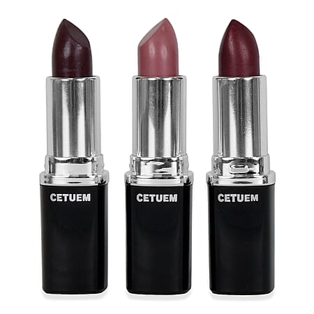 Cetuem Iconic Lipstick Trio Bundle (Incl. Shade No. 45, 17,193)