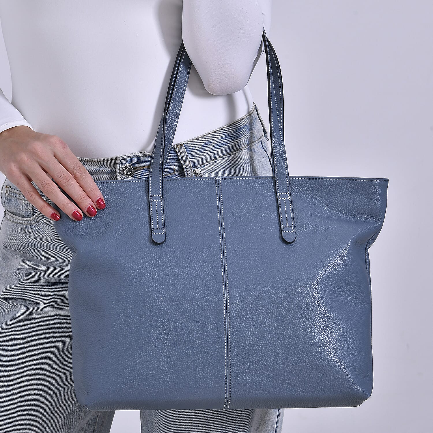 Genuine Leather Tote Bag