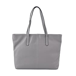 Leather Patterned Tote Bag