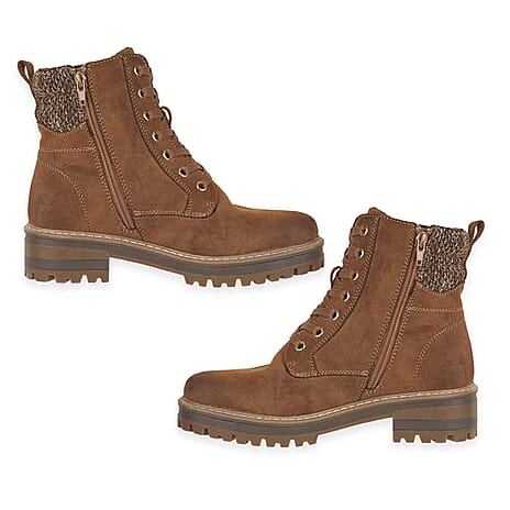 Jo & Joe Ladies Shoe (Size 4) - Camel