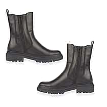 Shoes by Emma Ladies Shoe (Size 4) - Black Pu