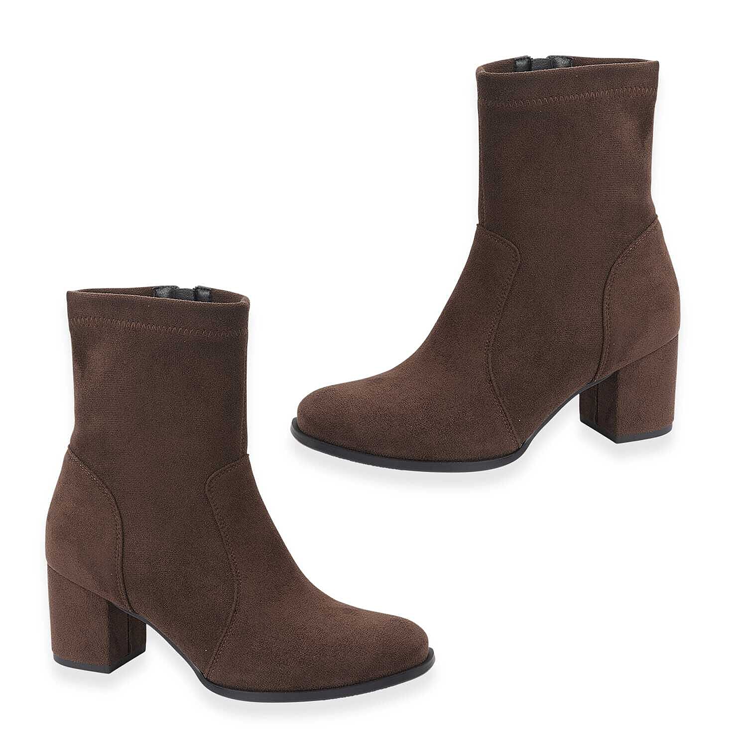 Emma CHLOE Stretch Ankle Heel Boots