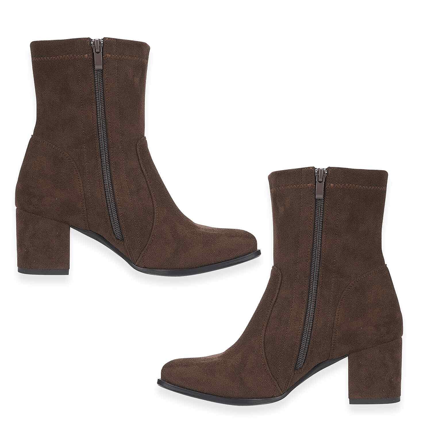 Emma CHLOE Stretch Ankle Heel Boots