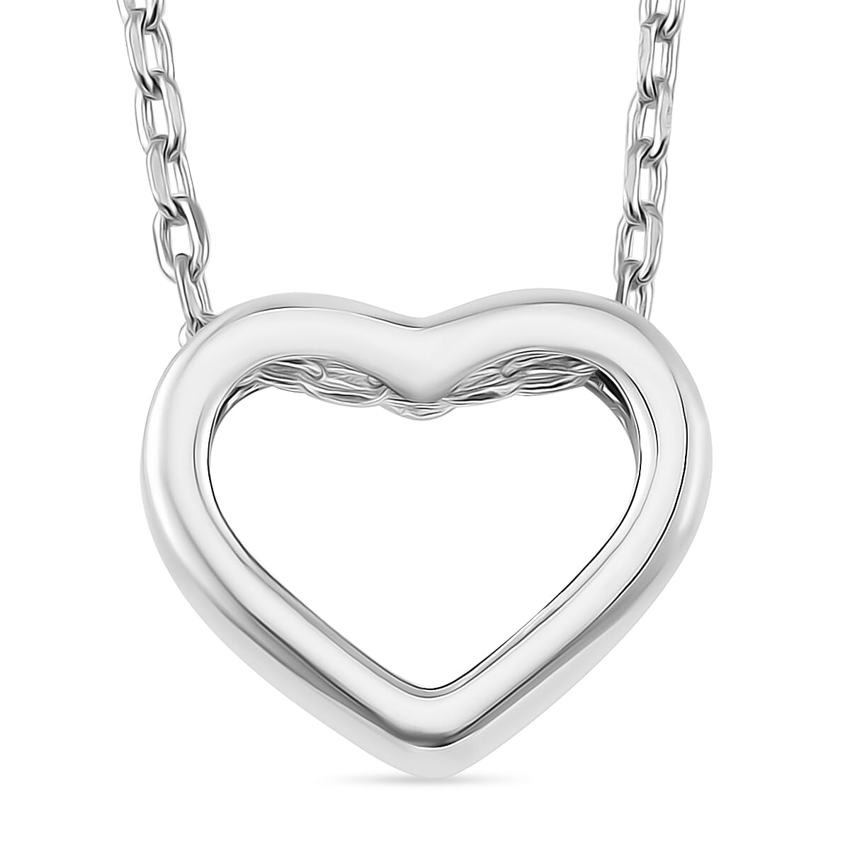 Brand New - Designer Inspired Heart Necklace (Size - 20-2 Ext)