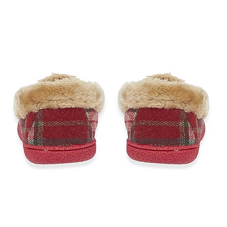 Jo & Joe Ladies Slipper (Size 6) - Red