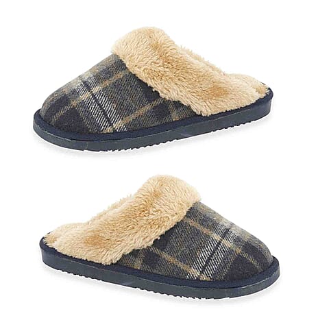 Jo & Joe Ladies Slipper (Size 5) - Navy