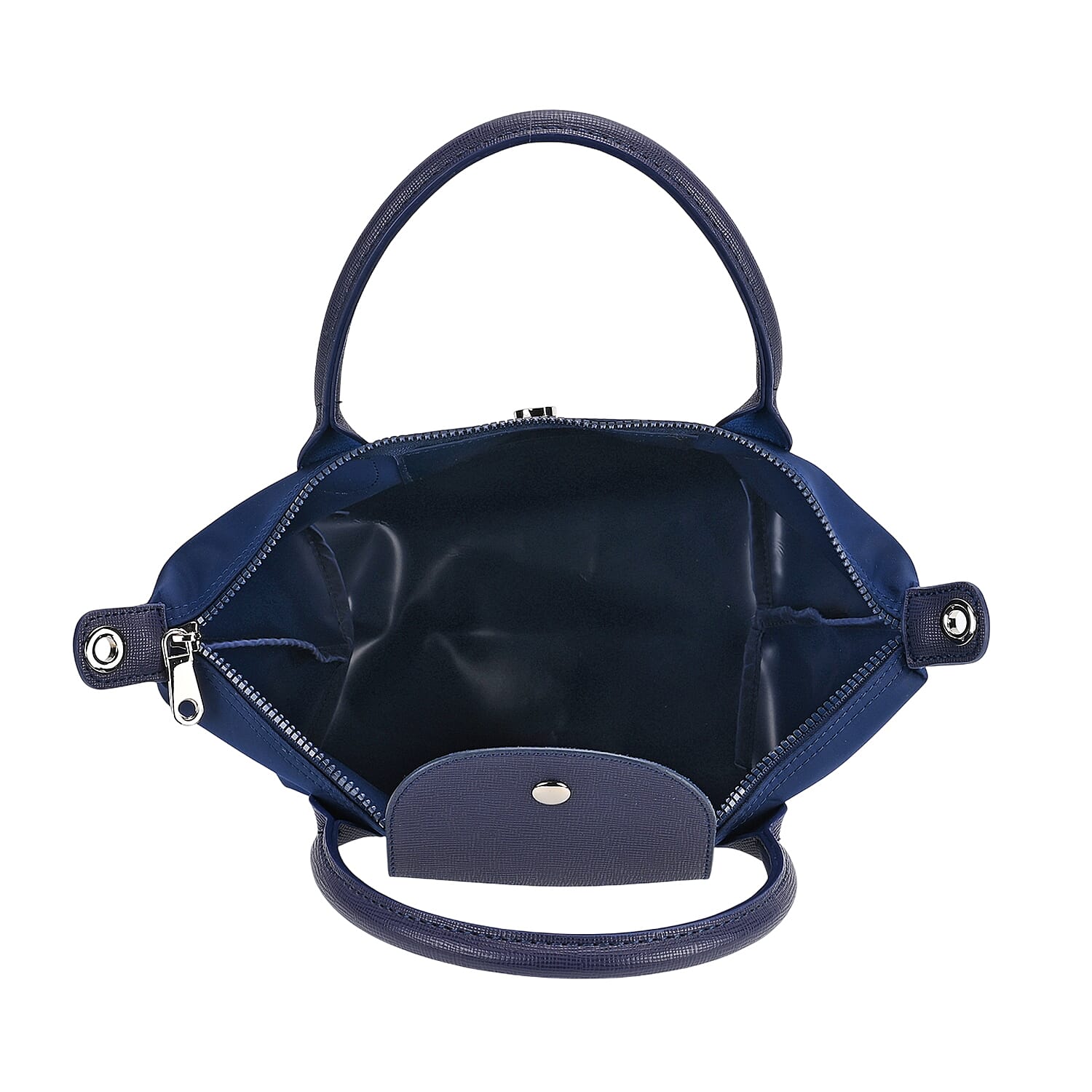 Water Resistant Tote Bag with Shoulder Strap - Navy Water Resistant Tote Bag with Shoulder Strap - Navy