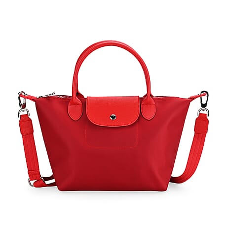 One Time Closeout - Designer Inspired Tote Bag (Size 38x15x24 cm) - Red