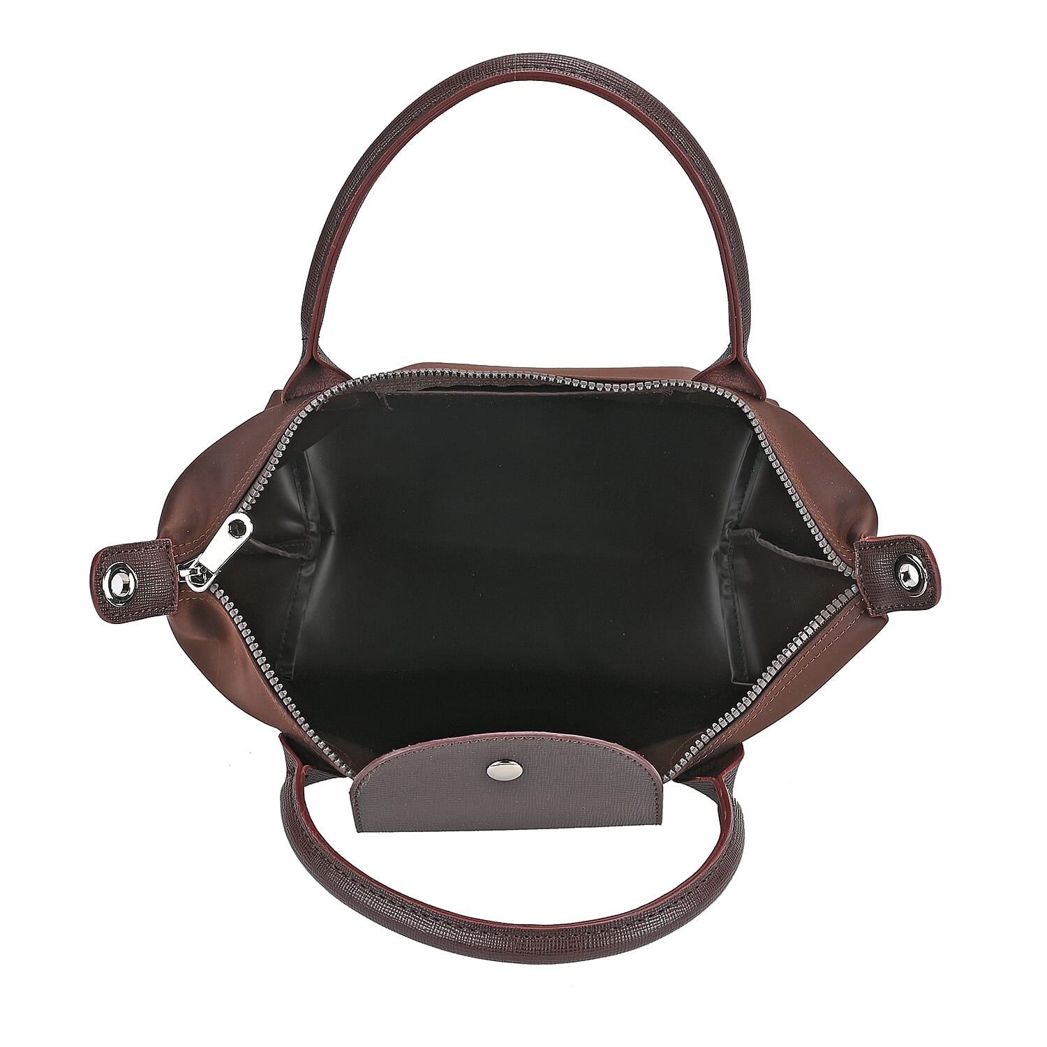 One Time Closeout- Designer Inspired Tote Bag (Size 38x15x24 cm) - Brown One Time Closeout- Designer Inspired Tote Bag (Size 38x15x24 cm) - Brown