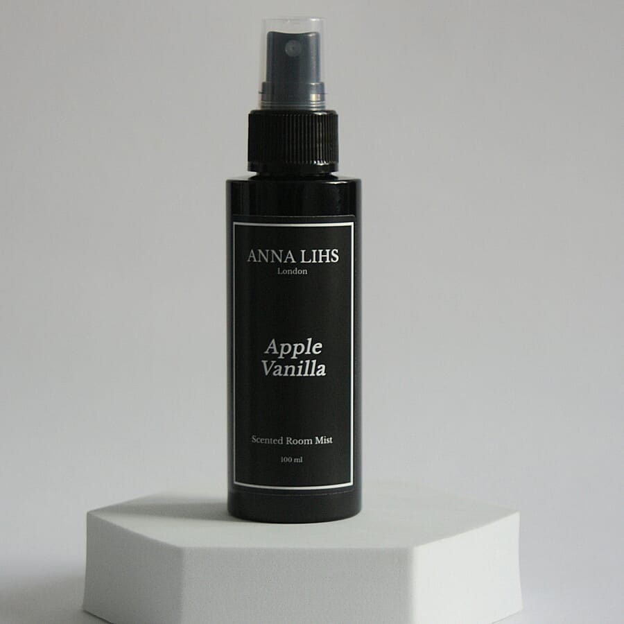 Anna Lihs Apple - Vanilla London Room Mist Diffuser (100ml) - White