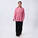 Pure Cotton Relaxed Fit Embroidered Long Sleeve Shirt