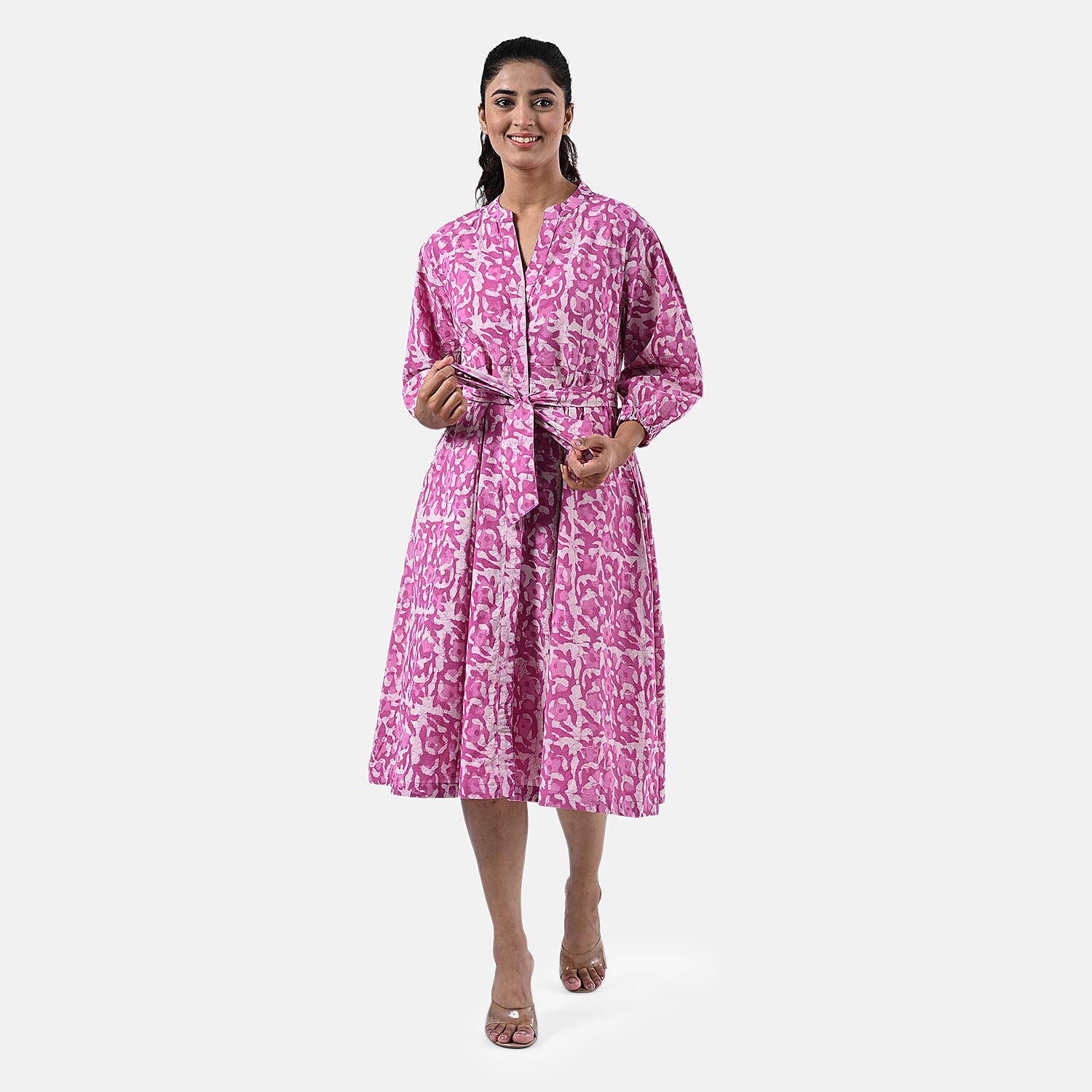 La Marey Cotton Block Dress
