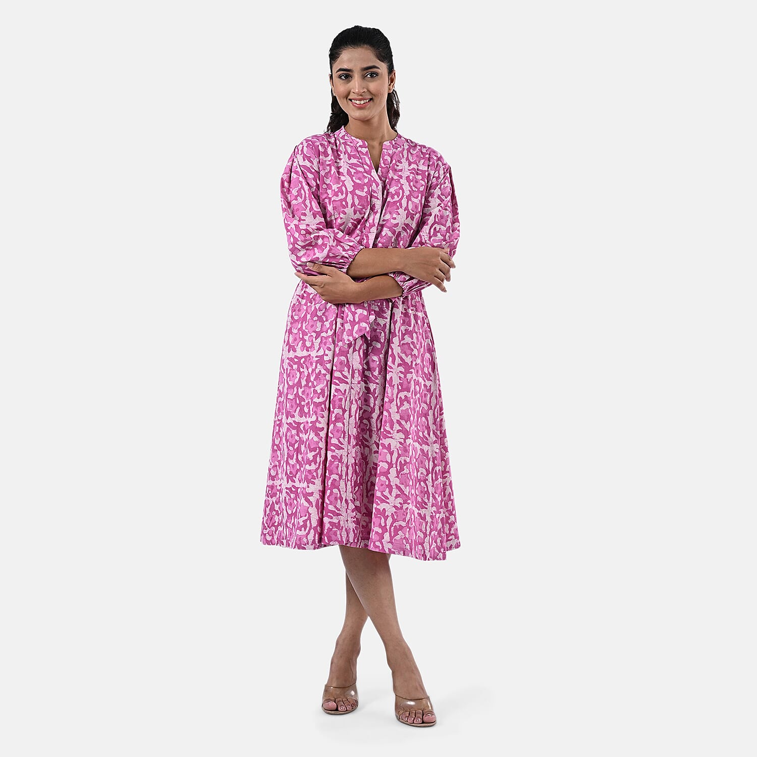 La Marey Cotton Block Dress