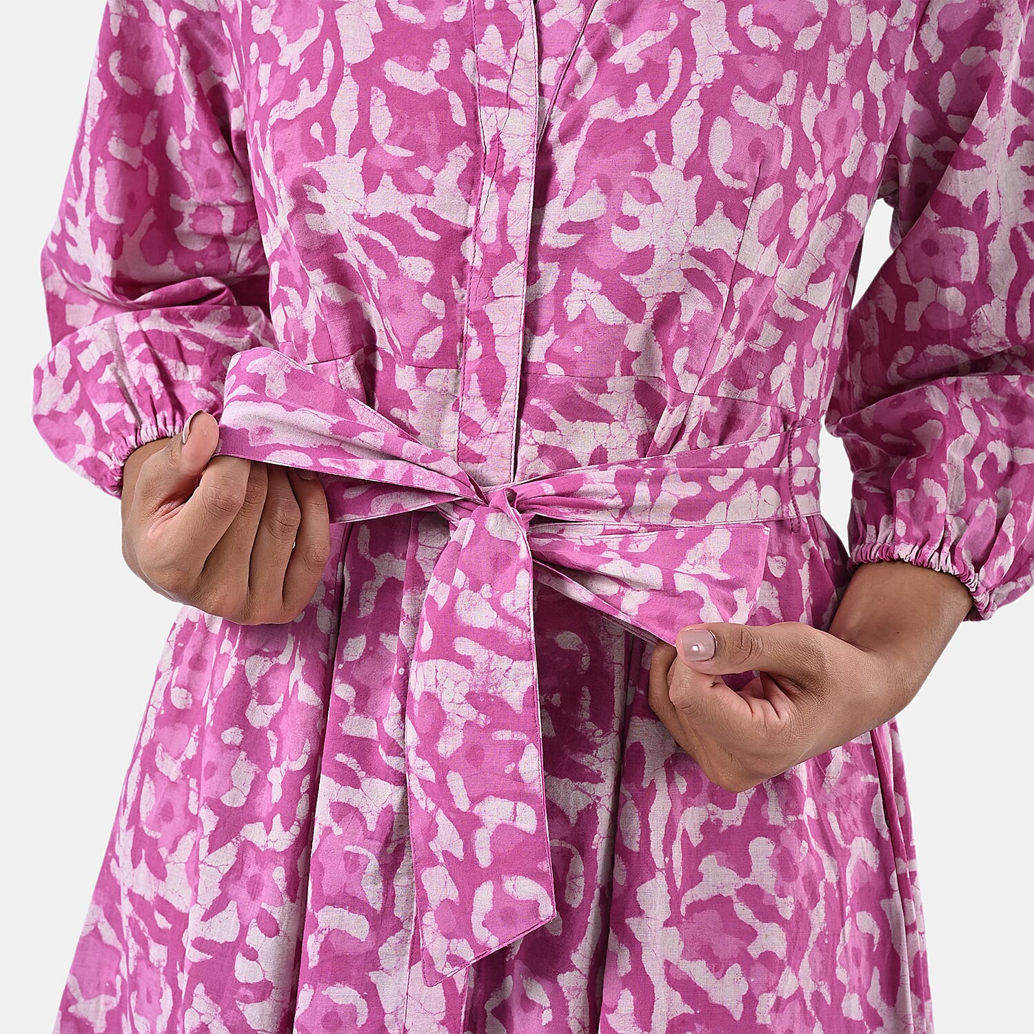 La Marey Cotton Block Dress