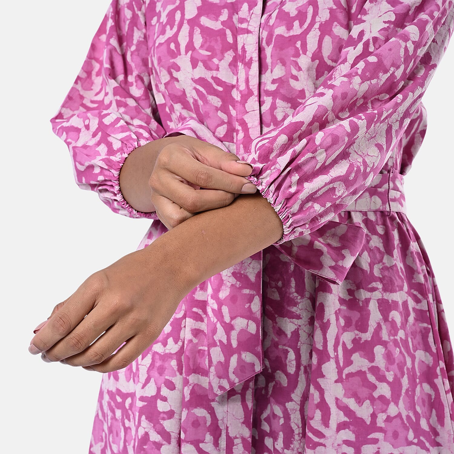 La Marey Cotton Block Dress