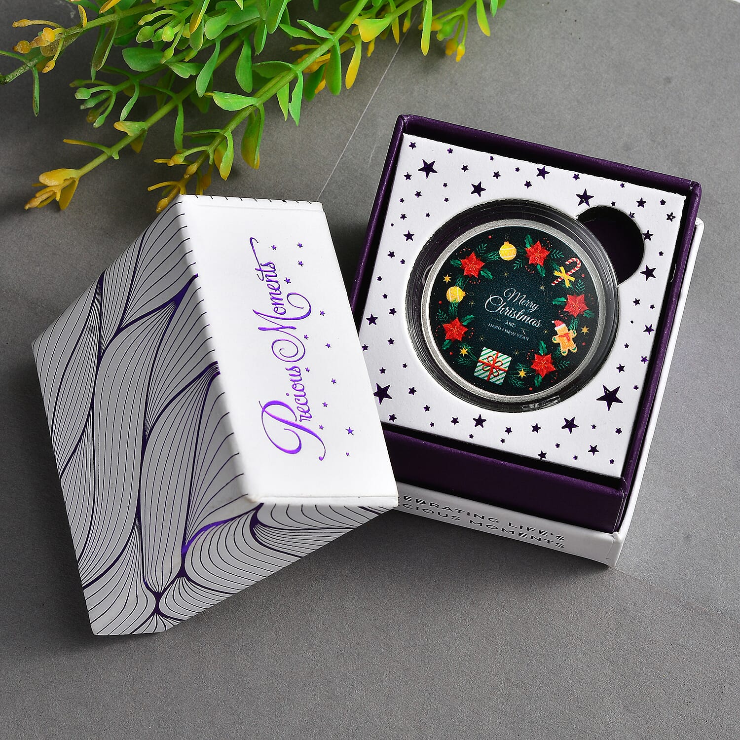 First Time Ever - Christmas Silver Coin ( 99.9% purity ), Silver Wt.10 Gms