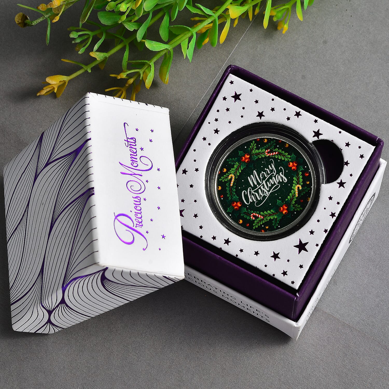 First Time Ever - Christmas Silver Coin ( 99.9% purity ), Silver Wt.10 Gms