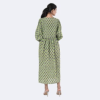 https://tjcuk.sirv.com/Products/79/8/7989961/La-Marey-Womens-Hand-Block-Print-Cotton-Dress-Size-L-Green_7989961_2.jpg?w=342&h=342