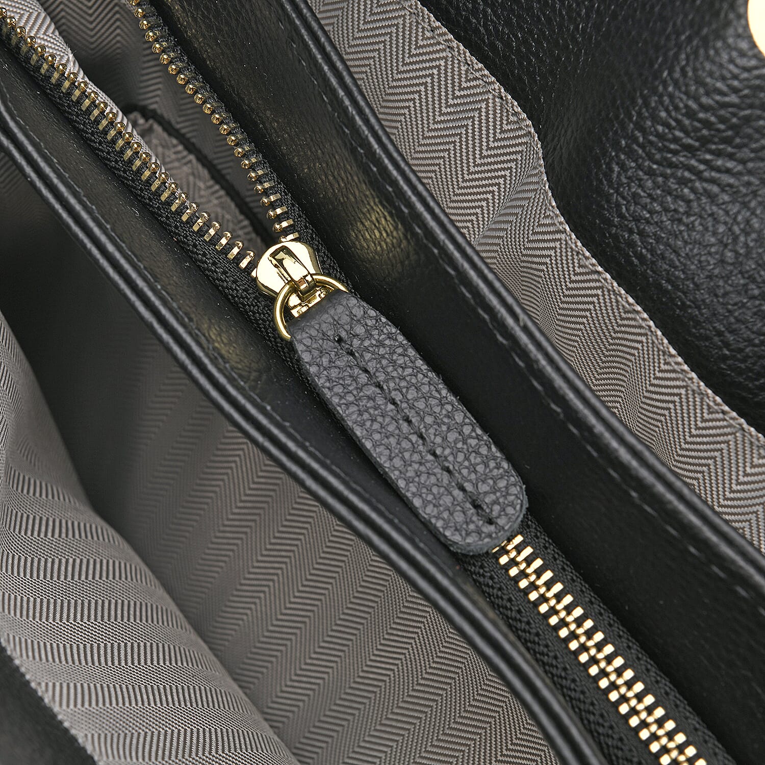 One Time Closeout Deal - 100% Genuine Leather Weave Patterned Crossbody Bag - Black One Time Closeout Deal - 100% Genuine Leather Weave Patterned Crossbody Bag - Black