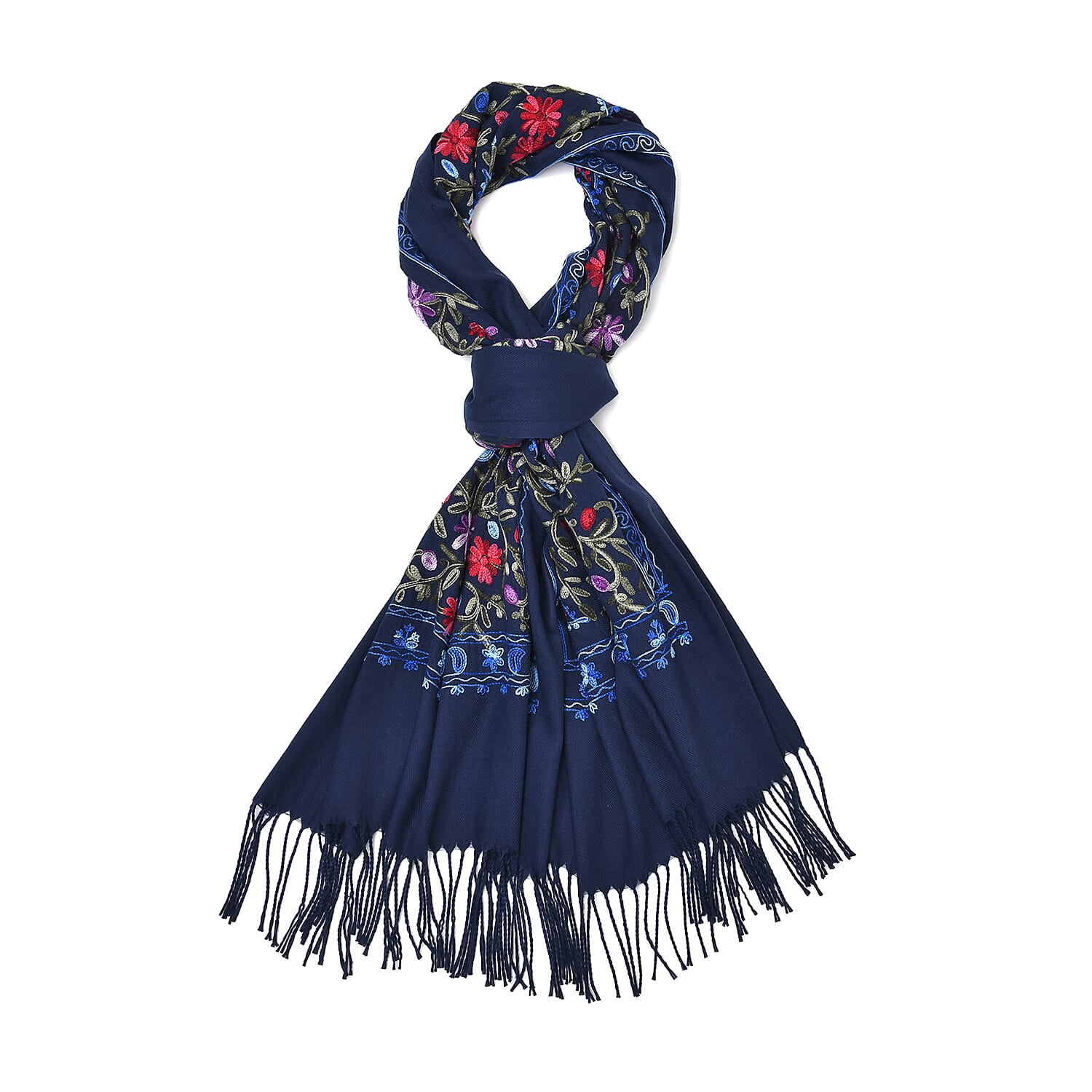 Embroidery Super Soft Shawl 