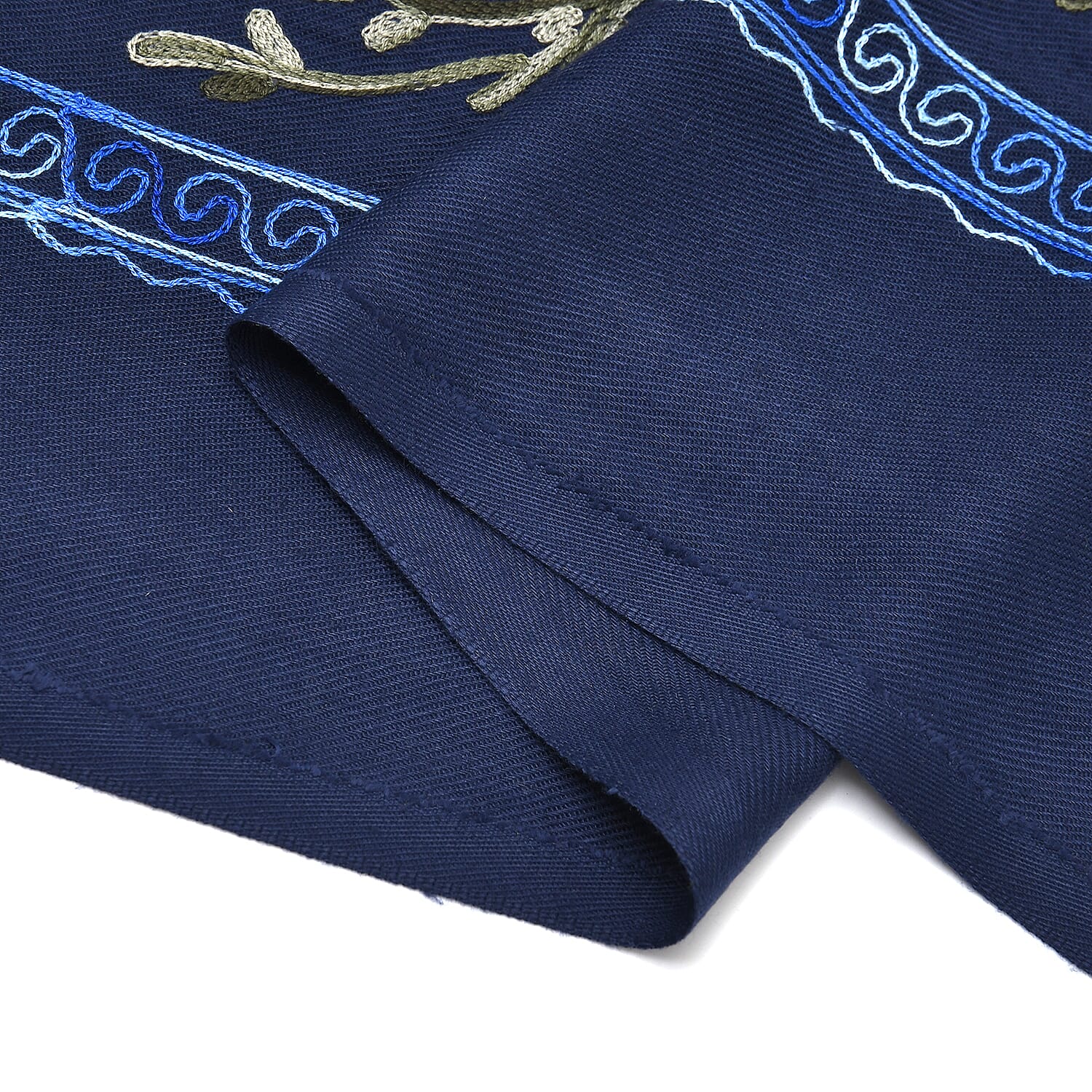 Embroidery Super Soft Shawl 