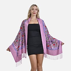 Embroidery Super Soft Shawl 