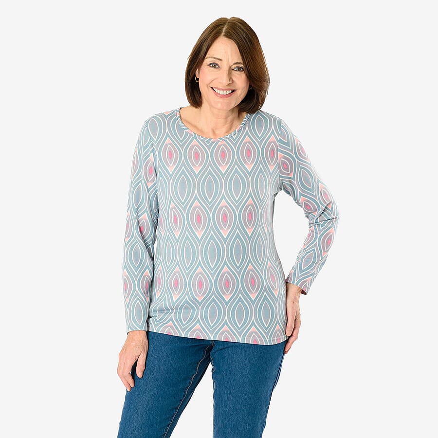 Sugar Crisp Blouse - Grey