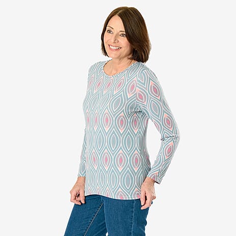 Sugar Crisp  Blouse - Grey