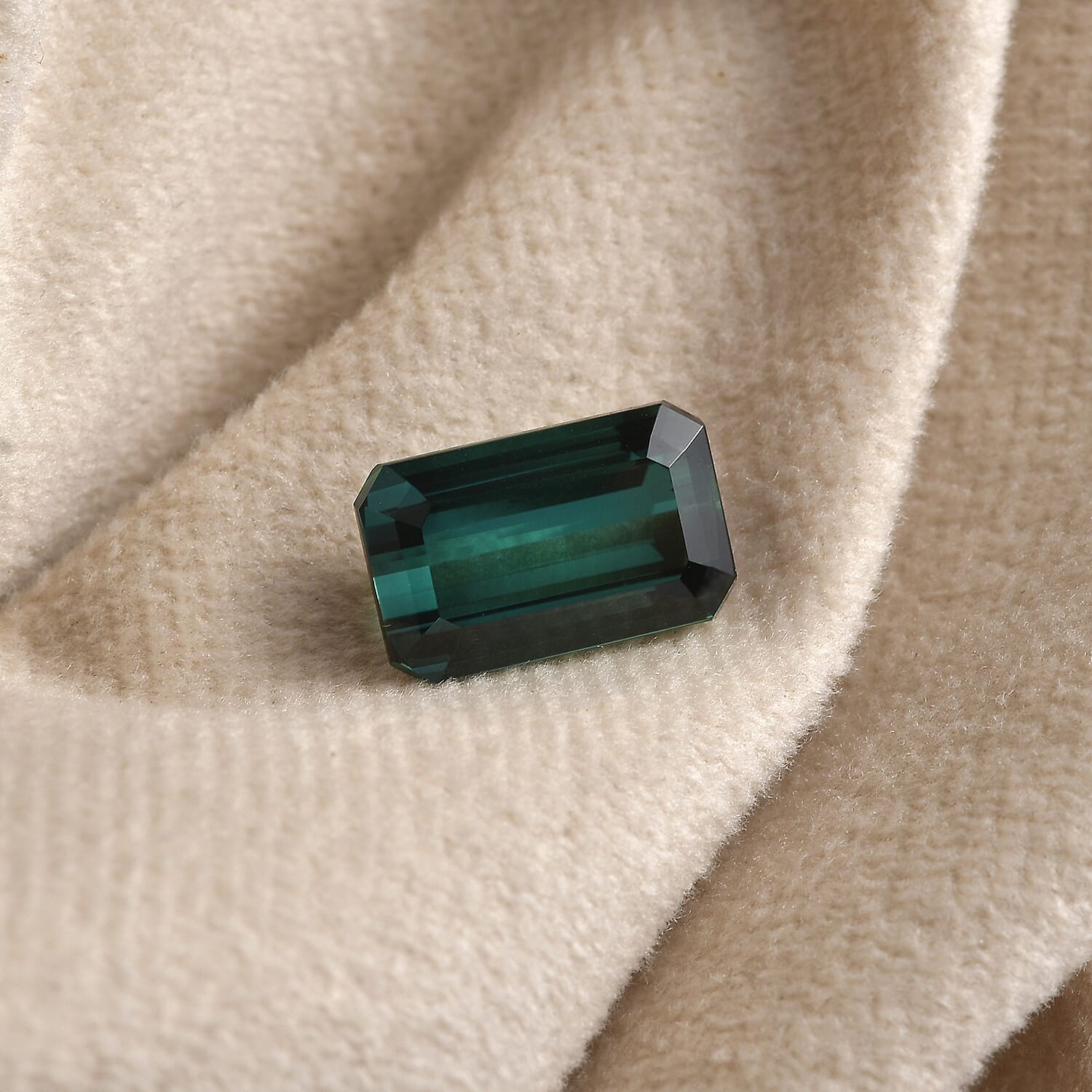 Indicolite Octagon Size Varies