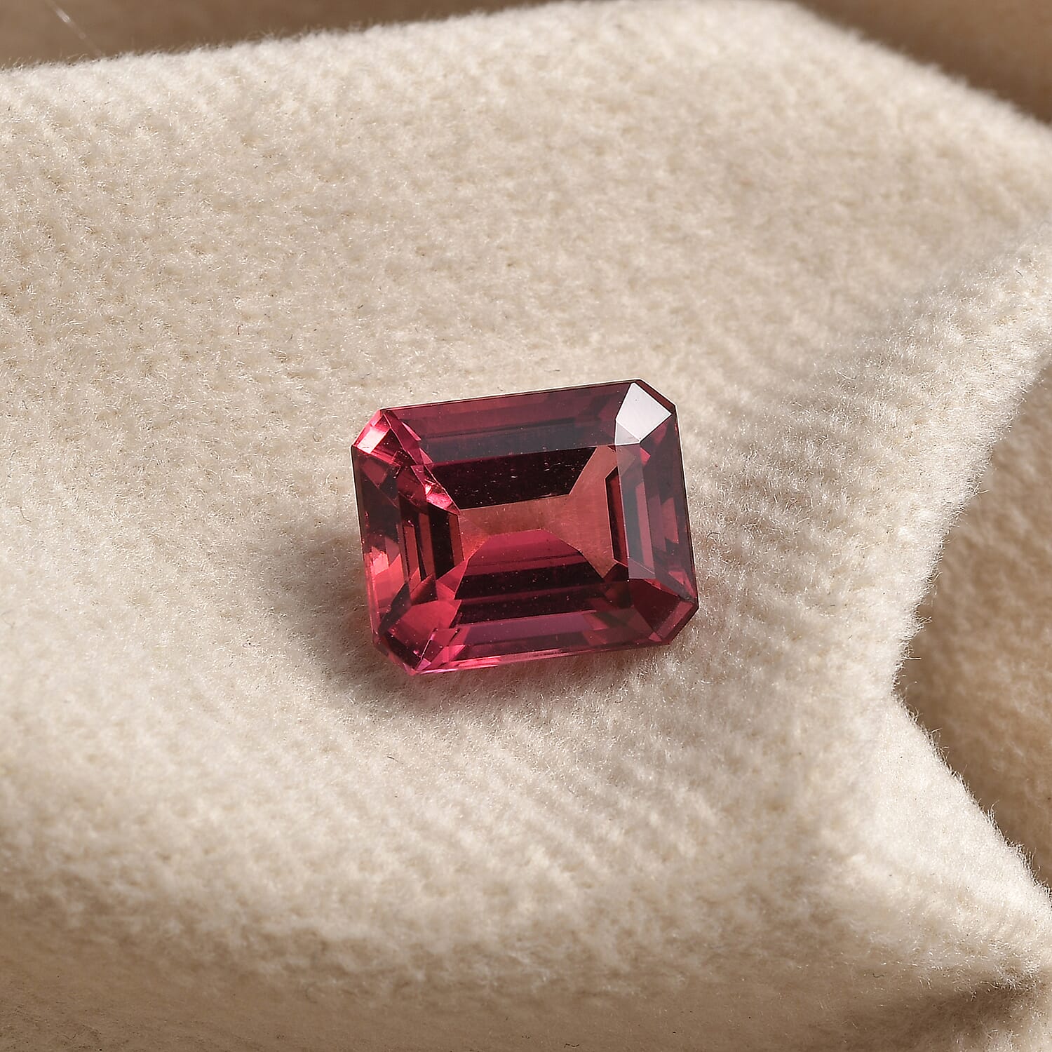 Rubellite Octagon Size Varies