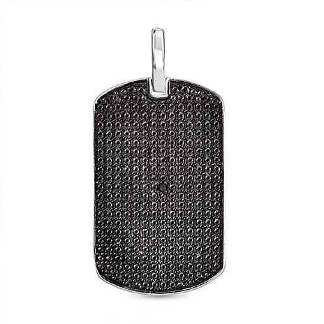 Black Diamond Tag Pendant