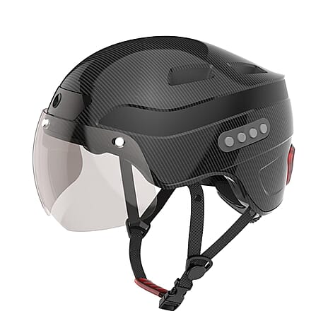 Smart Electric Helmet with Turn Signals - Auto Brake Detection