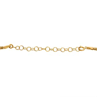 OneTime Close Out - 14K Yellow Gold Omega Memory Necklace (Size - 18 with Ext.) with Spring Ring Clasp