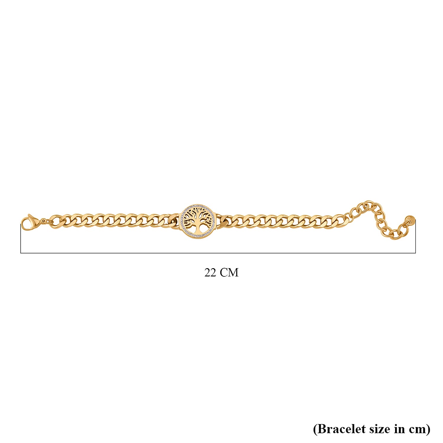 White Swarovski Crystal Bracelet (Size - 7.25) Pure White Stainless Steel