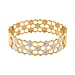 White Swarovski Crystal Bangle Pure White Stainless Steel