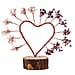 Hand Made Amethyst & Rose Quartz Heart Tree