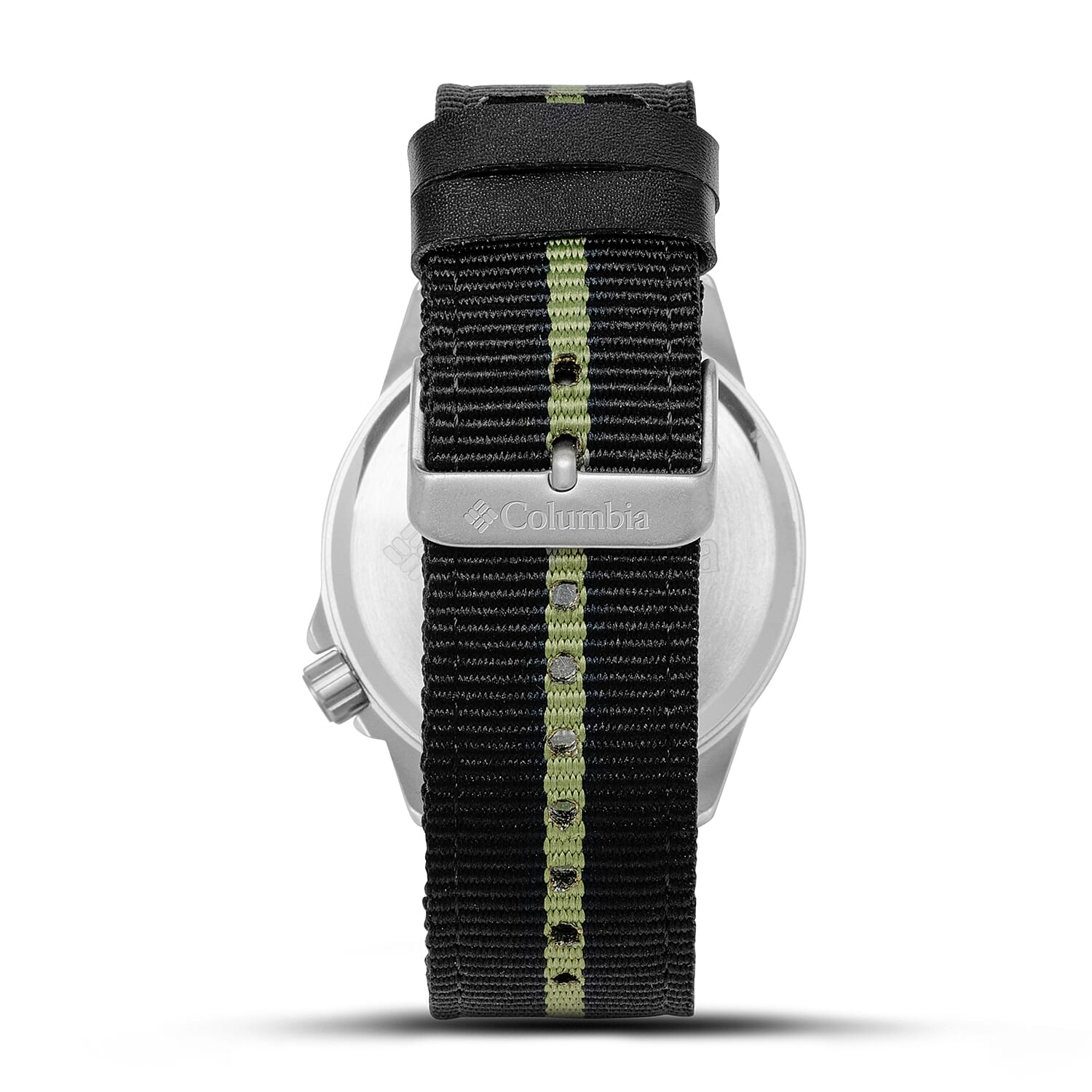 Columbia Viewmont Quartz Movt. 5ATM WR Olive Dial Mens Watch with Olive Canvas Starp Columbia Viewmont Quartz Movt. 5ATM WR Olive Dial Mens Watch with Olive Canvas Starp