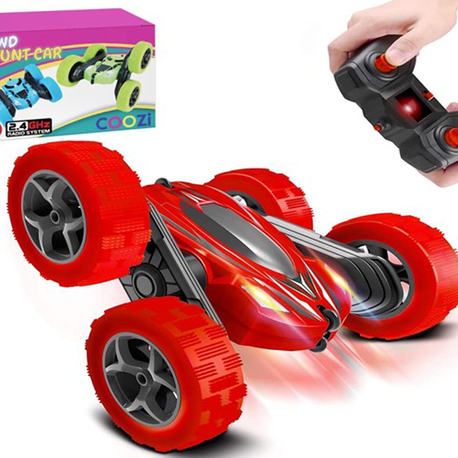 COOZi RC Stunt Remote Controlled Car
