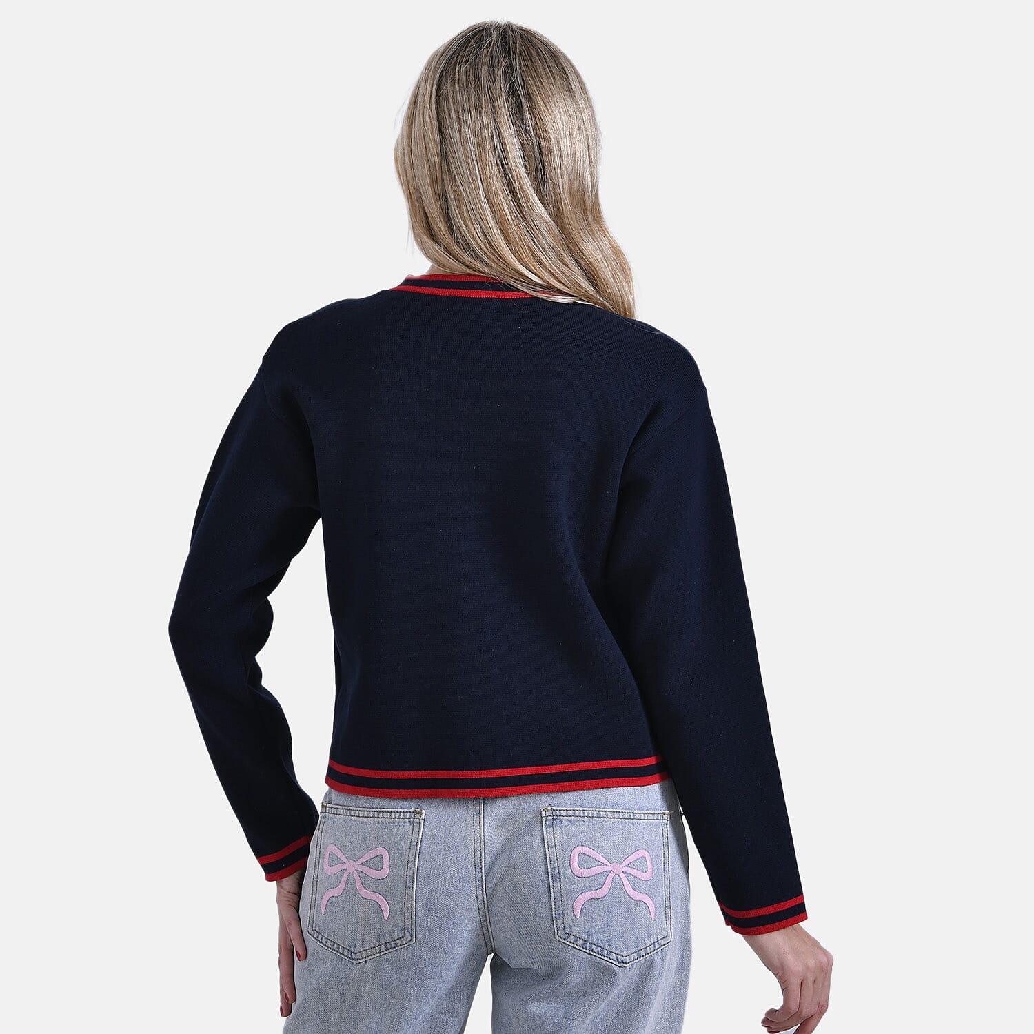 La Marey Pure Cotton Knitted Jacket