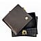 William Hunt 100% Genuine Leather Designer Mens Wallet - Black Plain