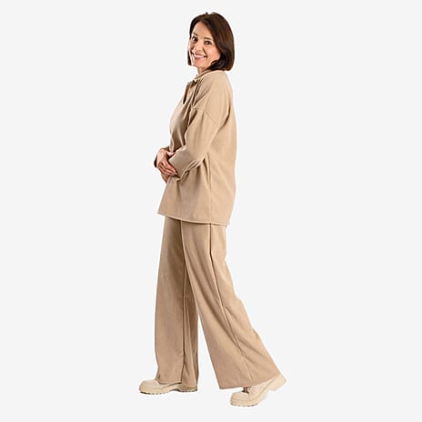 New Collection Corduroy Trouser (One Size) - Stone