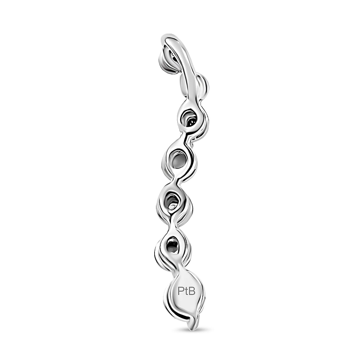Close Out Deal - Natural White Diamond Cascade Pendant