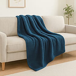Teddy Fleece Blanket Throw